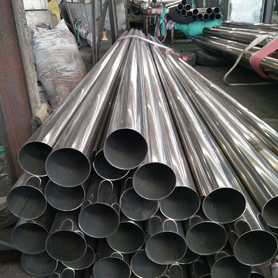 1-12m الطول الصلب المقاوم للصدأ أنابيب مستديرة سمك جدار 1.5-45mm