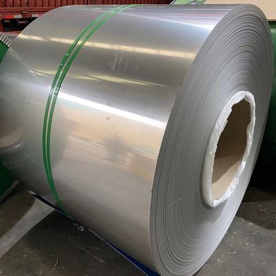 430 904l 310s التشطيب المرآة الصلب المقاوم للصدأ بطبقة من الفولاذ المقاوم للصدأ في الملف 1000mm-2000mm