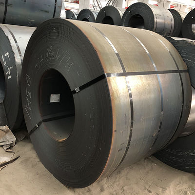 ورقة معدنية معدنية مطاطية طلاء فولاذ خفيف الملف المسال الساخن Q235B A36 Q195 St37-2