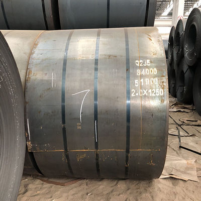 الفولاذ المطاط الساخن في الملفات CRC / HRC ورقة MS Coil ASTM A36 SS400 JIS G3101