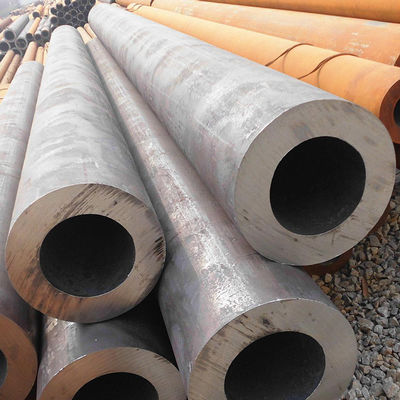 أنابيب الفولاذ الكربوني الخلسة API 5l / ASTM A53 / ASTM 252 / API 5CT الطلاء الأسود