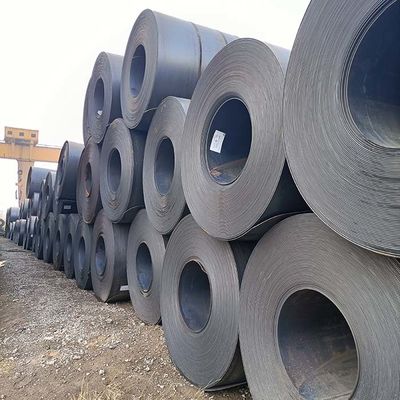 لون طبيعي لفائف الفولاذ الكربوني في رمز رال تخصيص الطول 1000-6000mm قطر 0.3-6.0mm